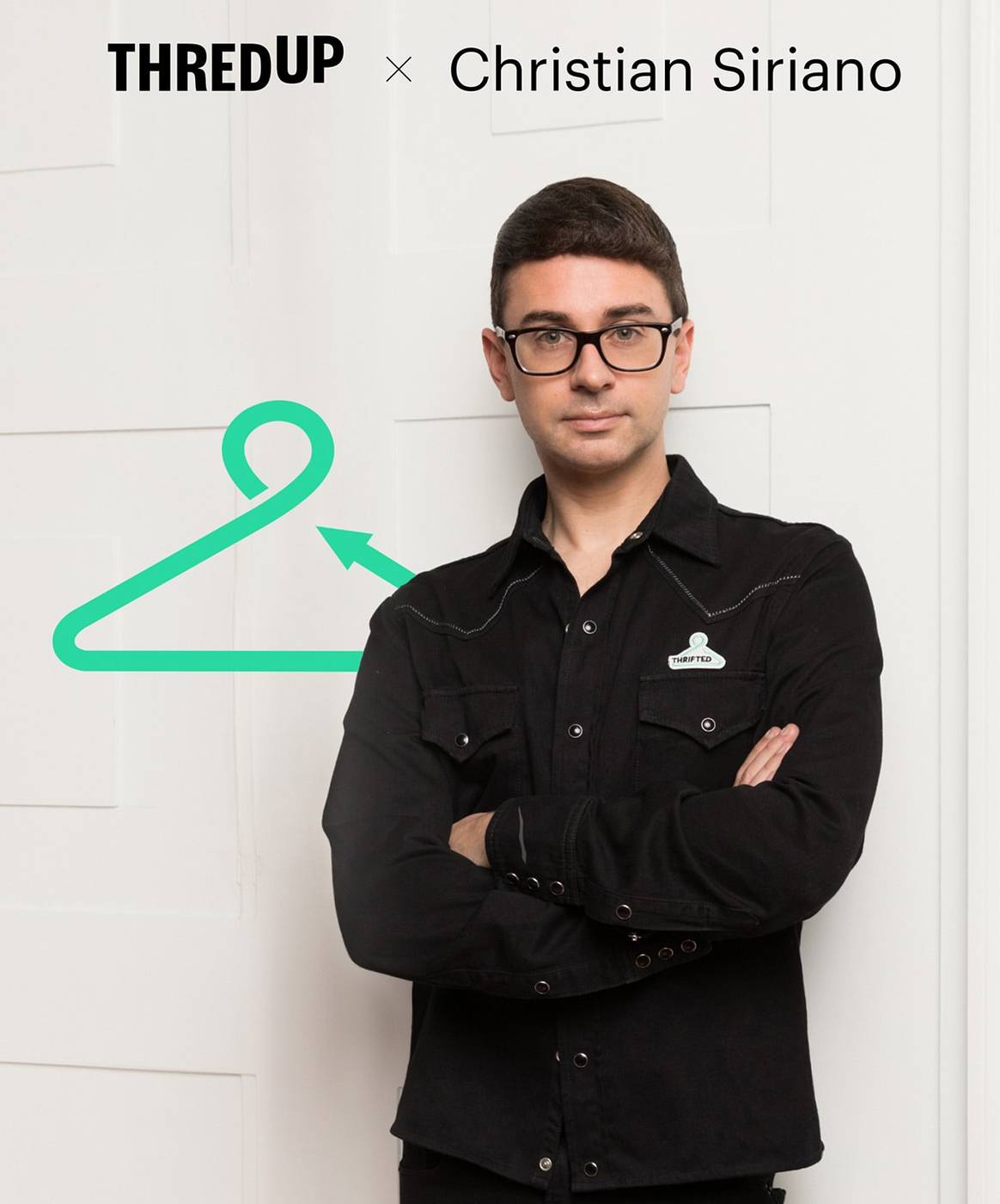 ThredUp and Christian Siriano team to unveil ‘Thrift Logo'