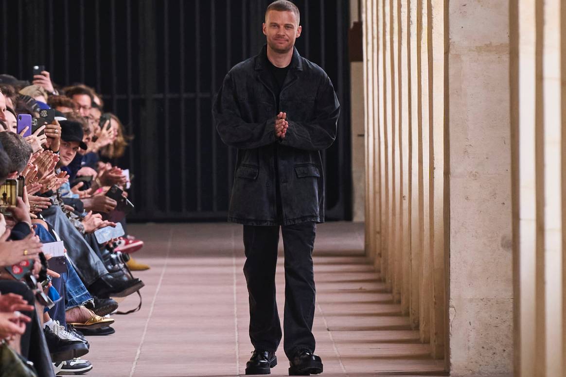 Matthew Williams bei der Givenchy SS24 Menswear Show