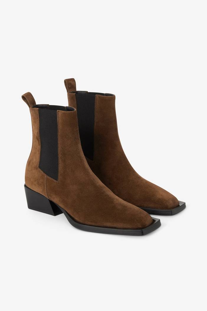 Suede leather boots | House of Dagmar