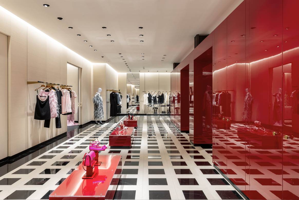 Valentino Madison Avenue flagship in New York