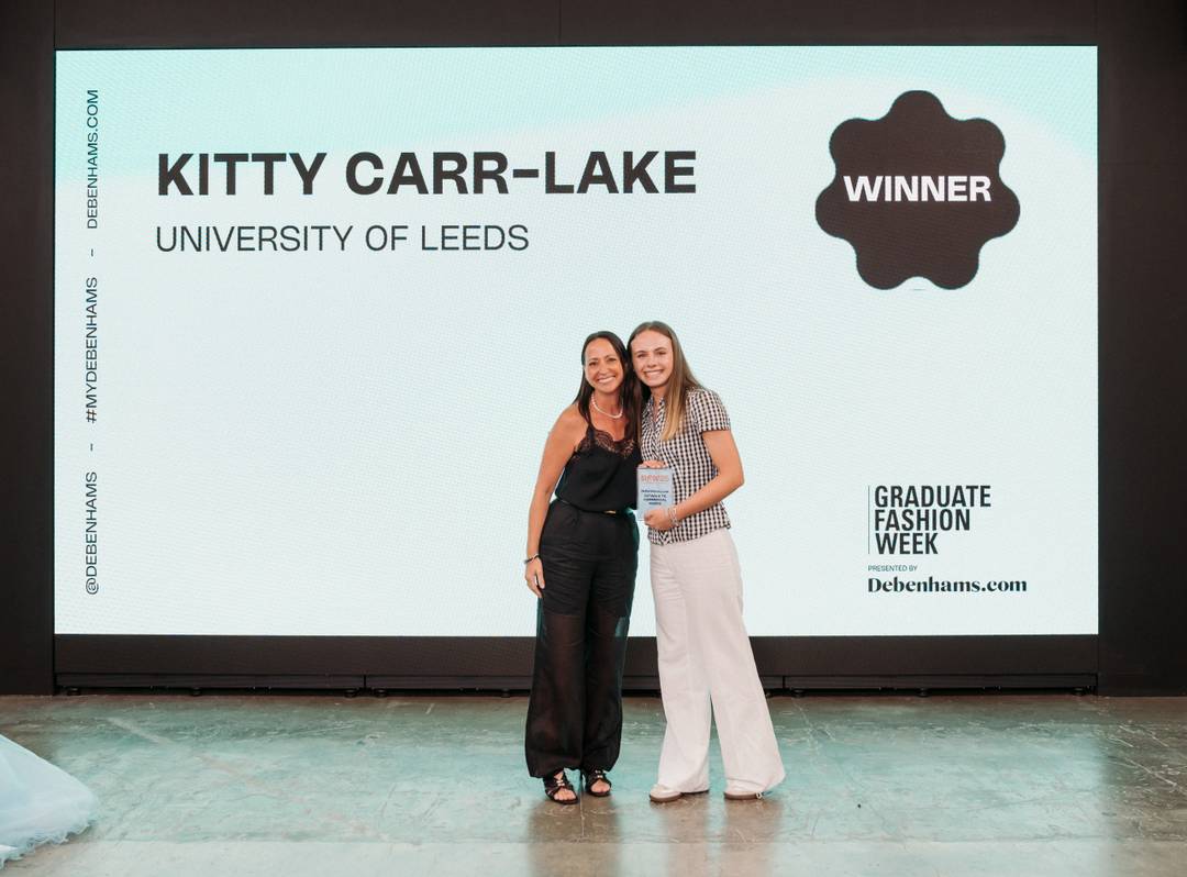 Kitty Carr-Lake, University of Leeds, School of Design wins Debenhams Commercial Catwalk Award