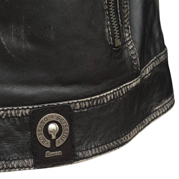Herren Lederjacke RUBEN - Bikerjacke | Roberto Geissini
