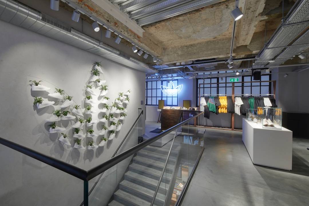 Der Flagship-Store von Adidas Originals in London.