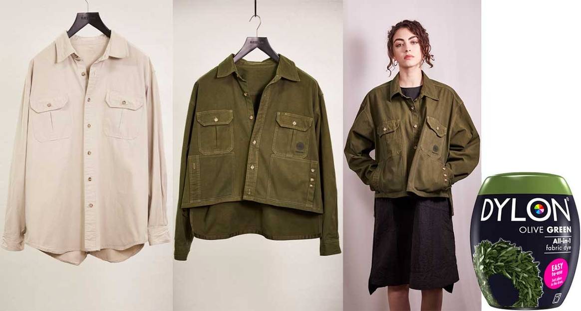 Dylon Dyes launches upcycling project with Christopher Raeburn