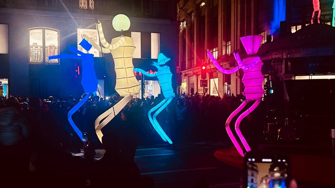 Spectacle Noël BHV Marais