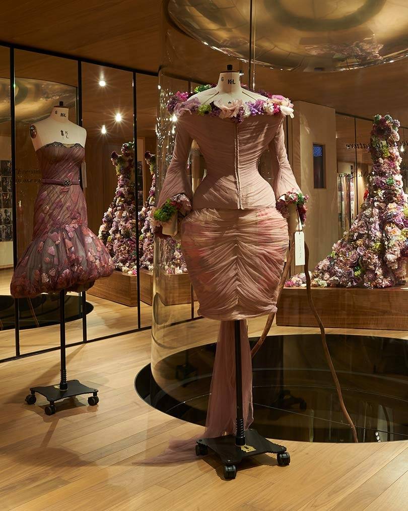 Alexander McQueen opens ‘Roses’ exhibition at London flagship