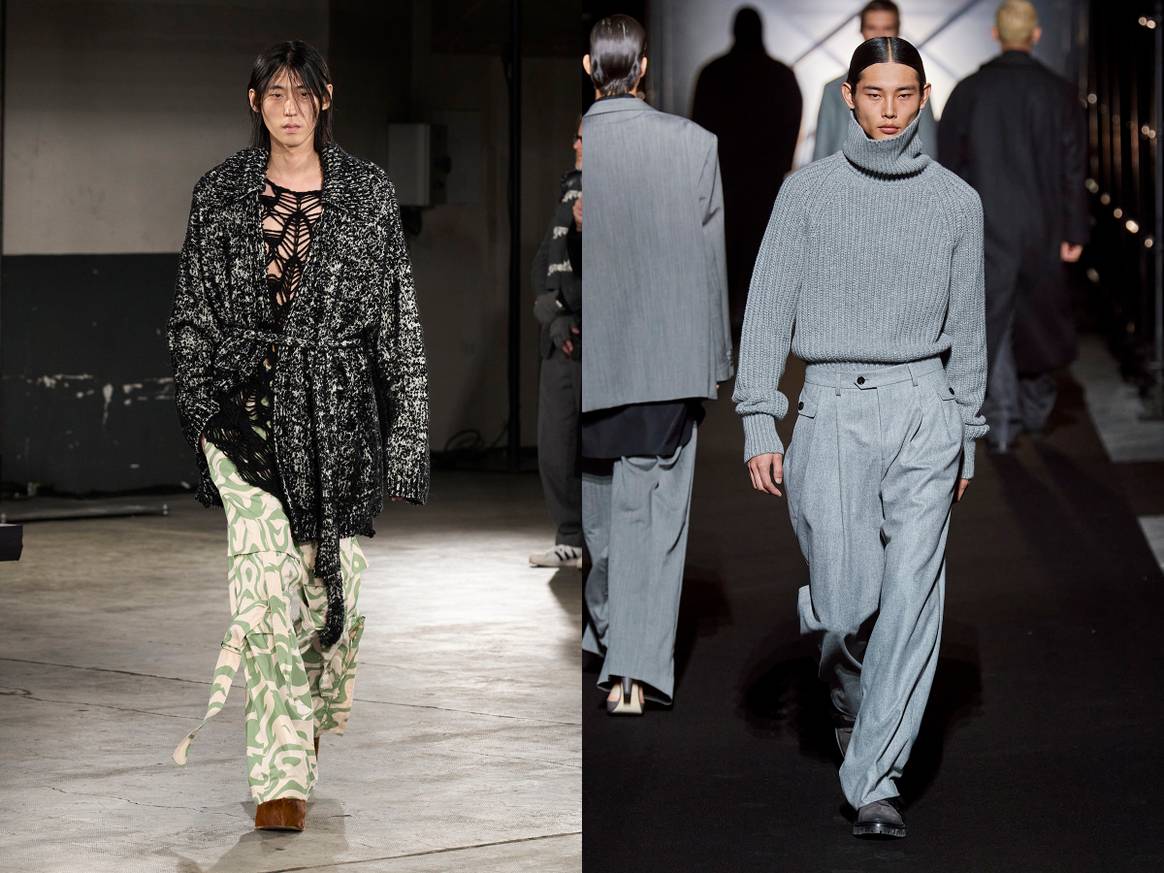 Beeld: Dries van Noten FW23 + Boss FW22, via Launchmetrics
Spotlight