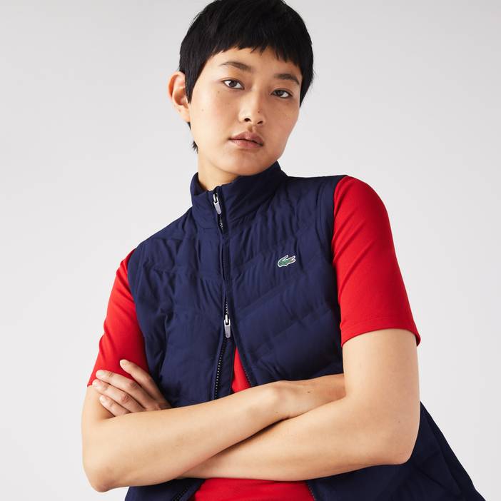 Damen Golf-Westenjacke gesteppt Lacoste Sport | Lacoste