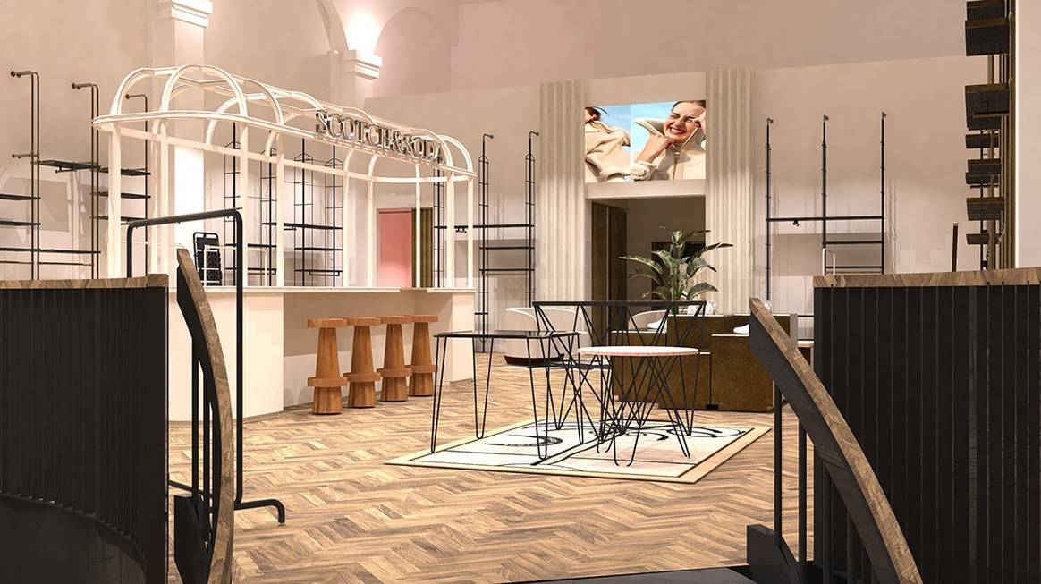 Kijken: zo ziet het nieuwe winkelconcept van Scotch & Soda eruit