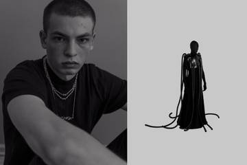 Berlin Fashion Week: Newcomer Marlon Ferry balances dark couture and technology