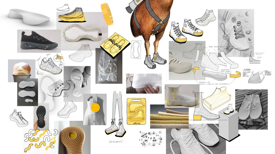M0.0NSHOT Design Board. Beeld: Allbirds