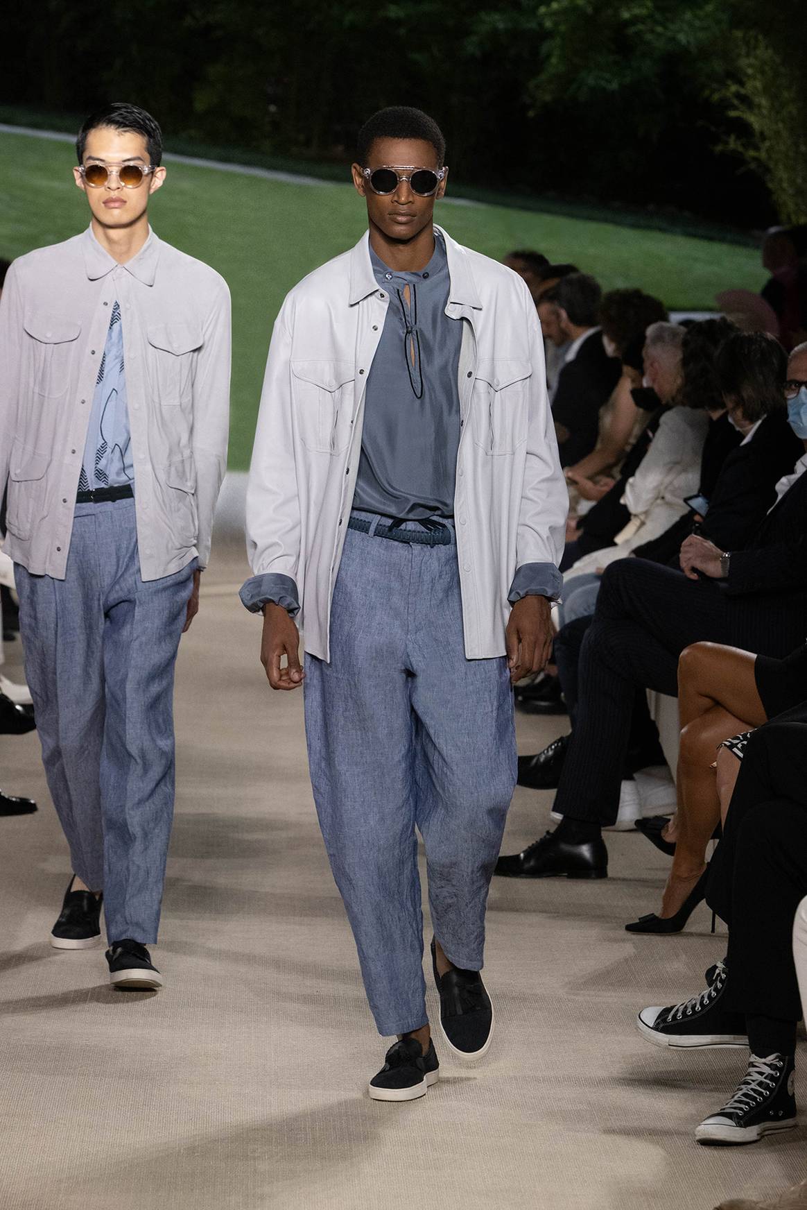 Photo Credits: Colección Primavera/Verano 2022, Giorgio Armani.