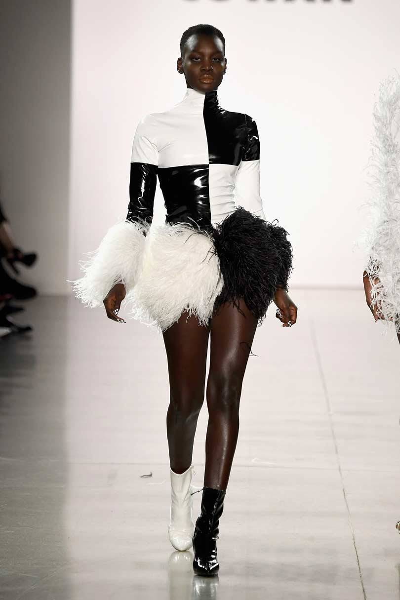 Christian Cowan goes for glitter and glamour for New York Fashion Week