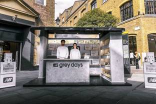 New Balance celebrates cult colour grey in Covent Garden