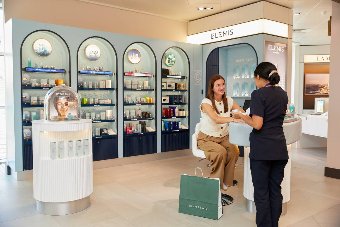 John Lewis' refurbished Beauty Hall in Liverpool.