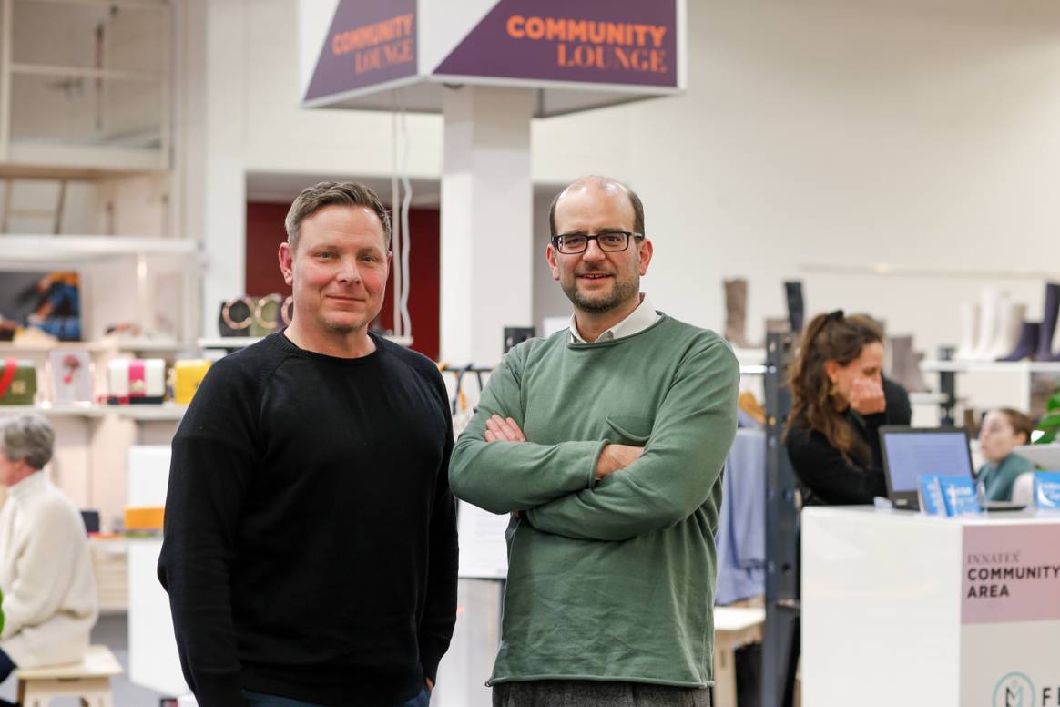 Crédits: INNATEX, avec l'aimable autorisation de la marque | Les organisateurs du salon Jens Frey et Alexander Hitzel