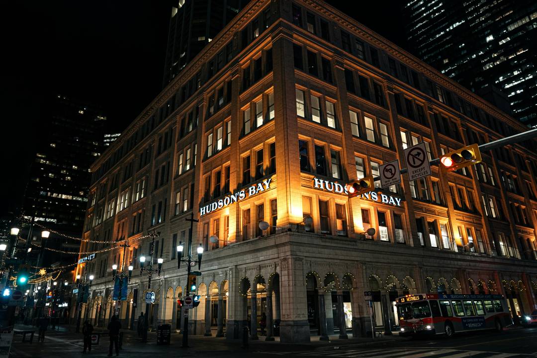 Hudson's Bay store in Toronto, Canada