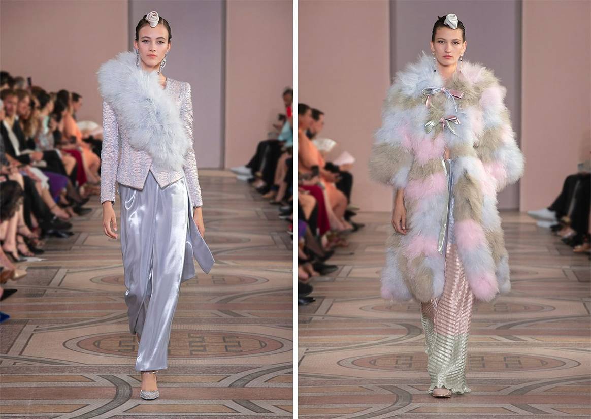 Armani reinterpreta el estilo “folk” durante la Semana de la Alta Costura de París