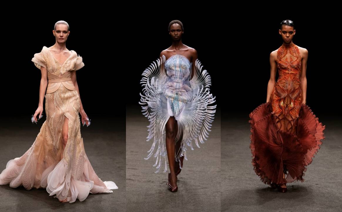 Iris van Herpen inspired by fungi for haute couture collection