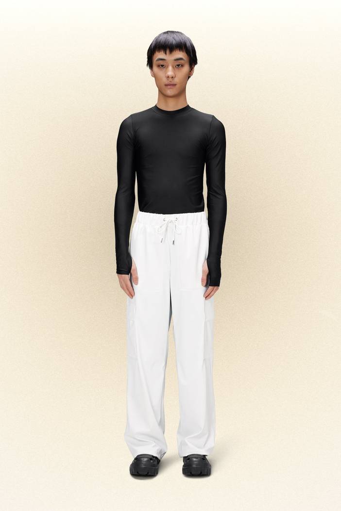 Cargo Rain Pants Wide - Black | Rains