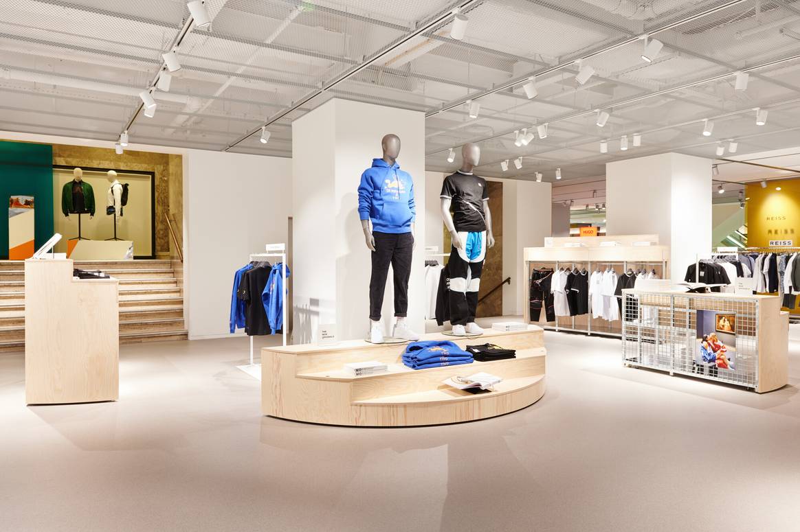 Picture: Dutch streetwear label The New Originals at De Bijenkorf