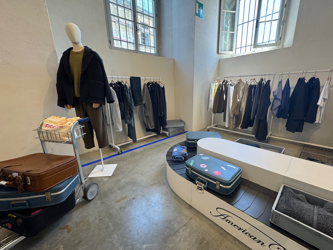 Lo stand di American Vintage a Pitti Uomo