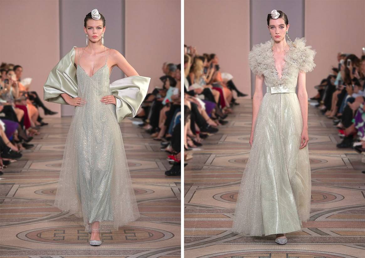 Armani reinterpreta el estilo “folk” durante la Semana de la Alta Costura de París