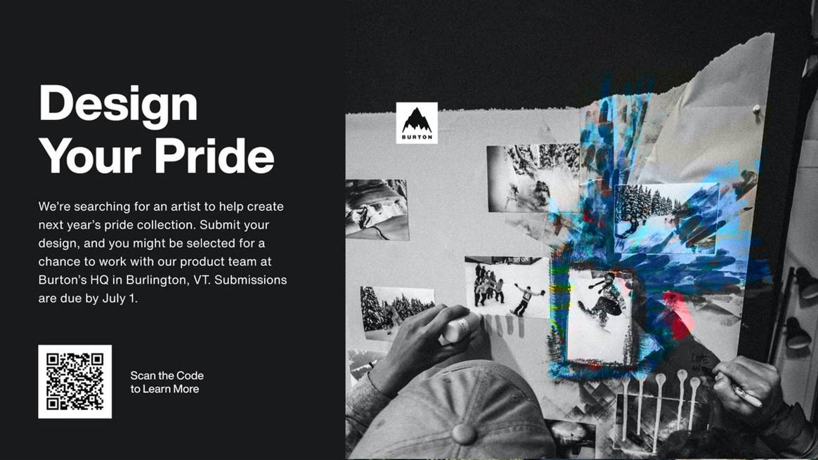 BURTON: Design Your Pride - A Call for Artists