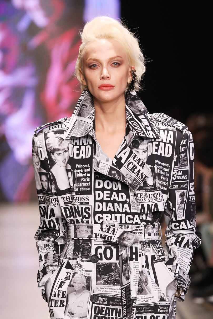 "Это лучший показ Недели моды": Принцесса Диана на MBFW Russia