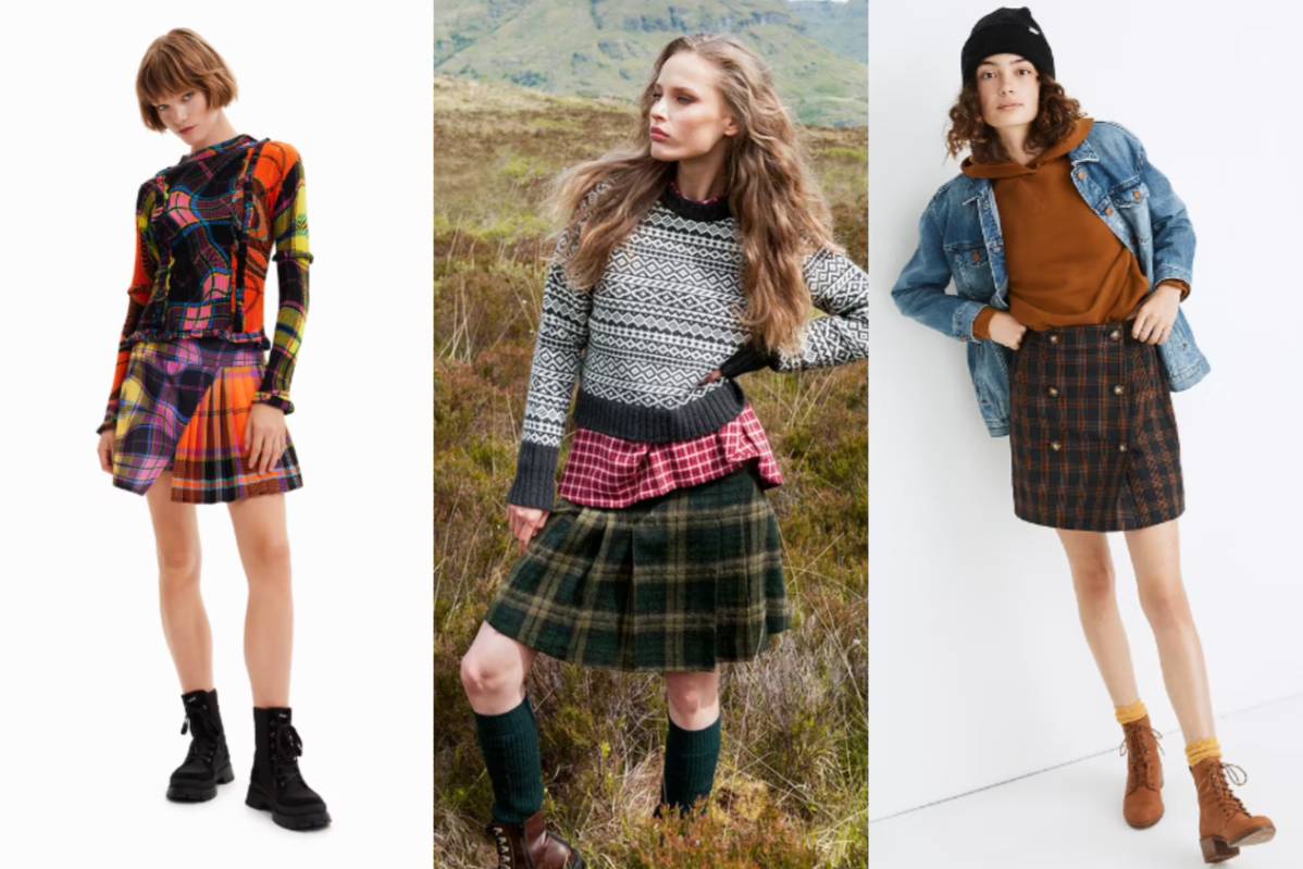 Item of the week the plaid skirt