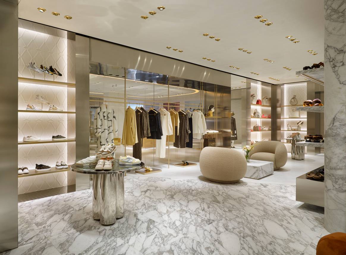 Imagen nueva boutique de Fendi en Madrid