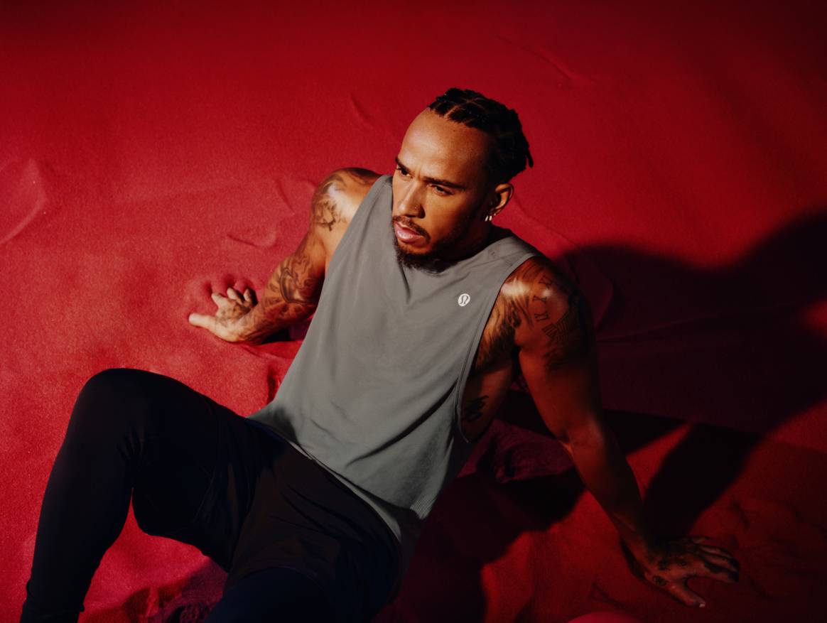 Lewis Hamilton x Lululemon