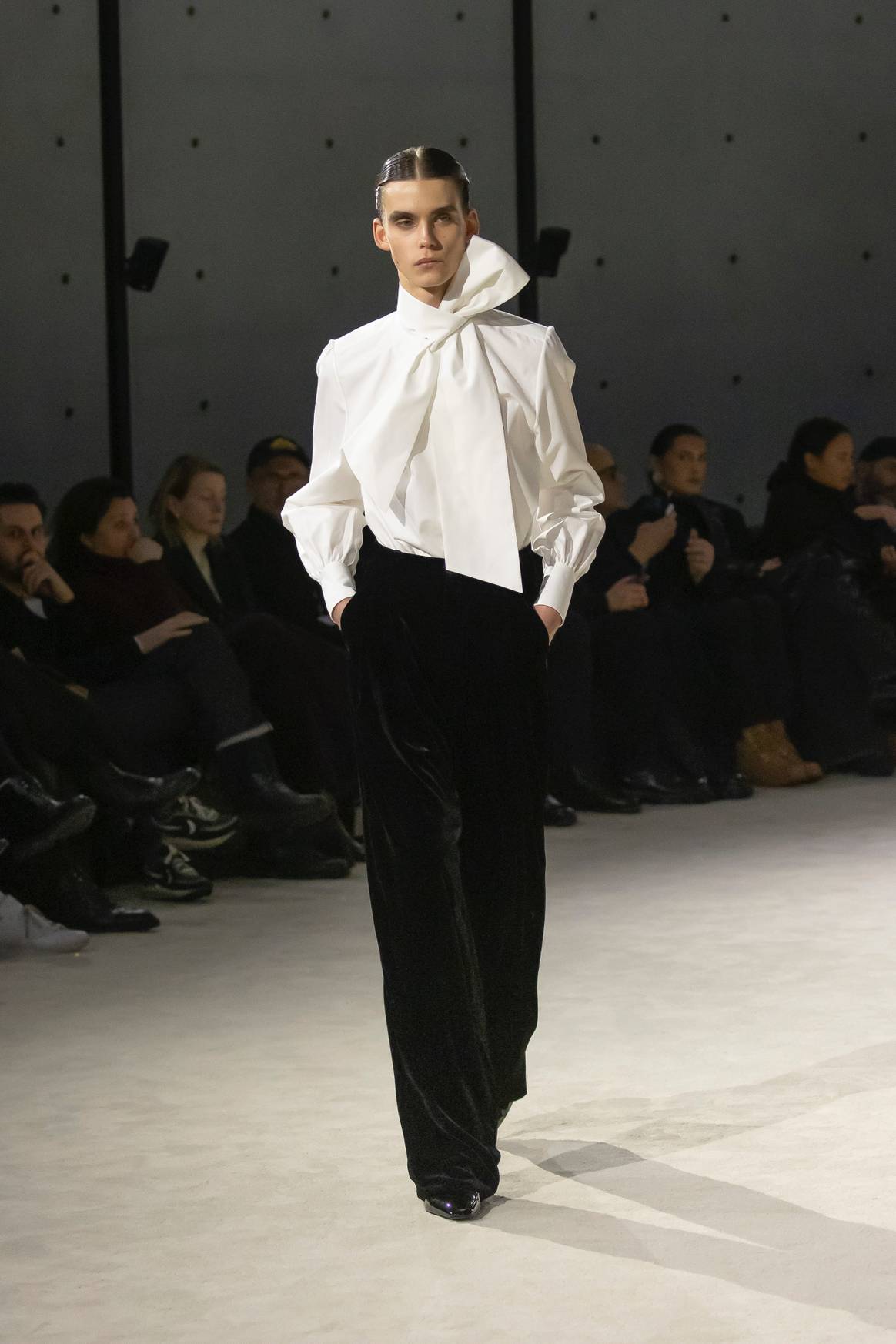 Image: Saint Laurent Fall 2023 Menswear via Spotlight Launchmetrics