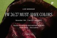 FS Live Webinar: FW 26/27 Must-Have Colors