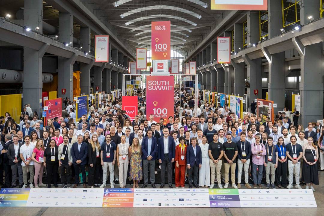 Don Felipe during the opening ceremony of the South Summit 2025, on June 4, 2025 in Madrid (Spain).