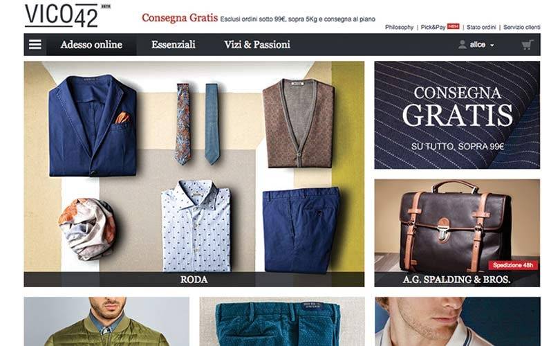 Banzai lancia Vico 42, ecommerce per uomo