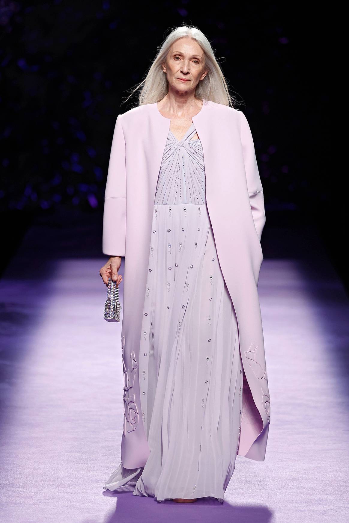 Isabel Sanchis, desfile de presentación durante la 80ª edición de MBFW Madrid de septiembre de 2024.