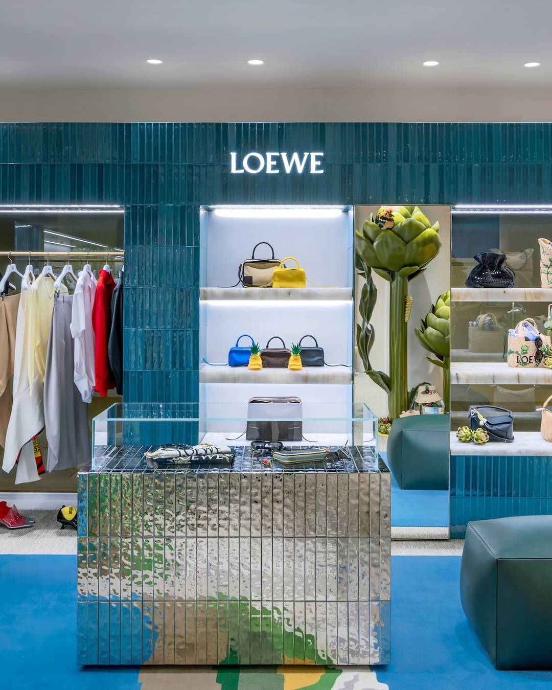 Negozio “resort” di Loewe a Formentera (Spagna).