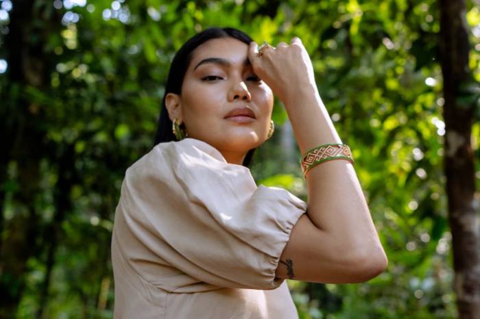 Foto da campanha da coleção