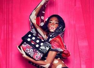 Chantelle Winnie is Desigual's brand ambassador for Spring/Summer 2015