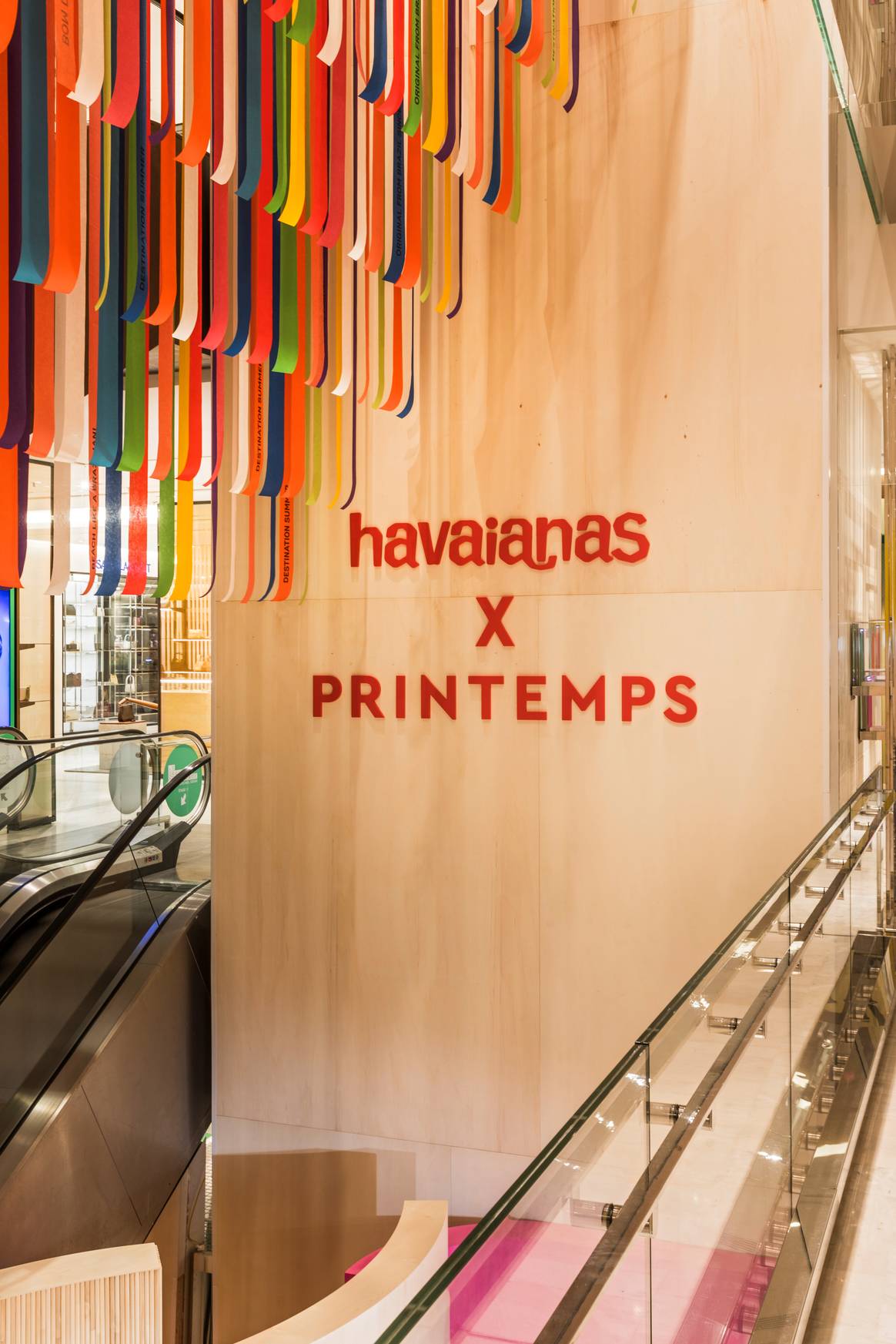 Havaianas s'installe au Printemps