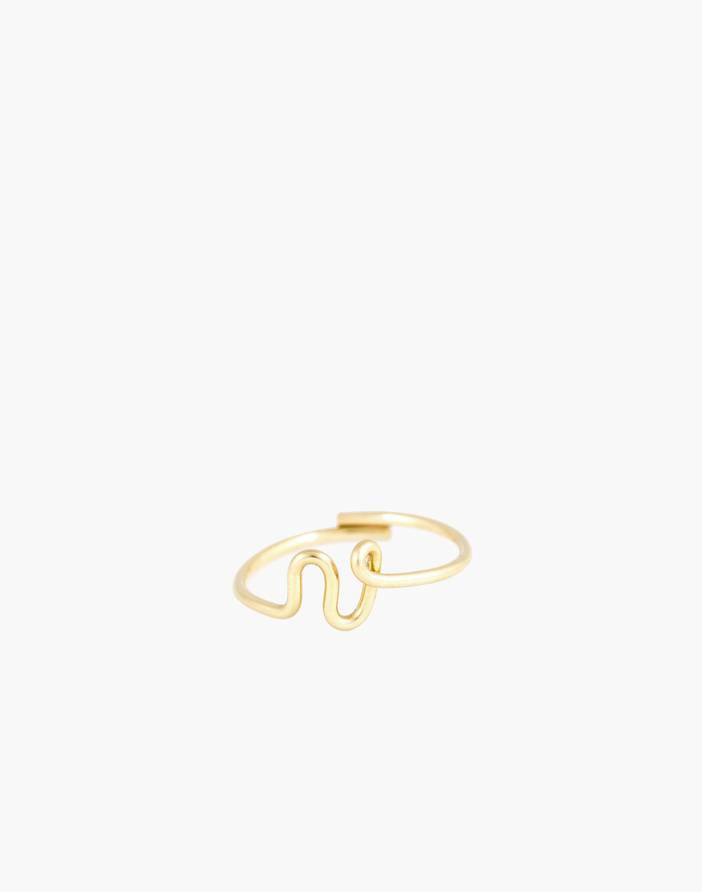 Atelier Paulin™ Poetic Letter Ring | Madewell