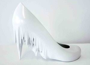 Les sculptures de chaussures Melissa