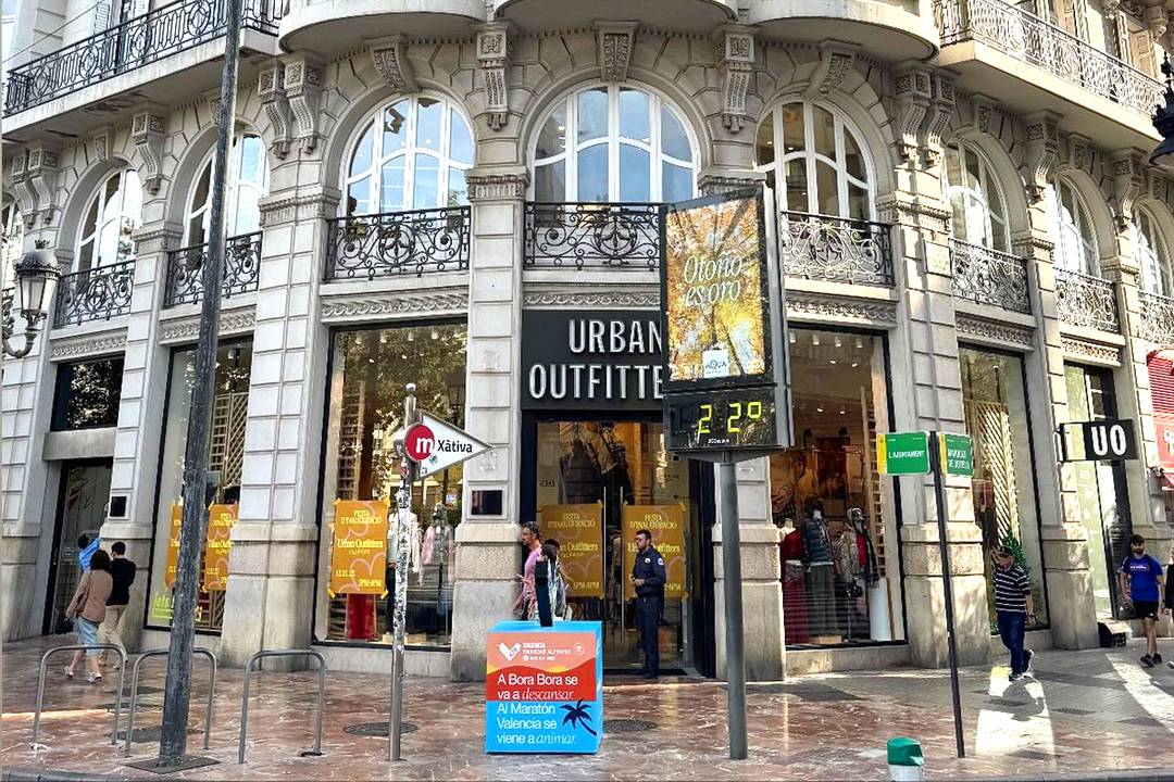 Negozio Urban Outfitters in Spagna