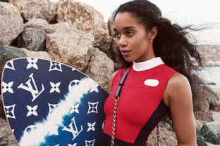 Video: Actress Laura Harrier models Louis Vuitton's Twist bag