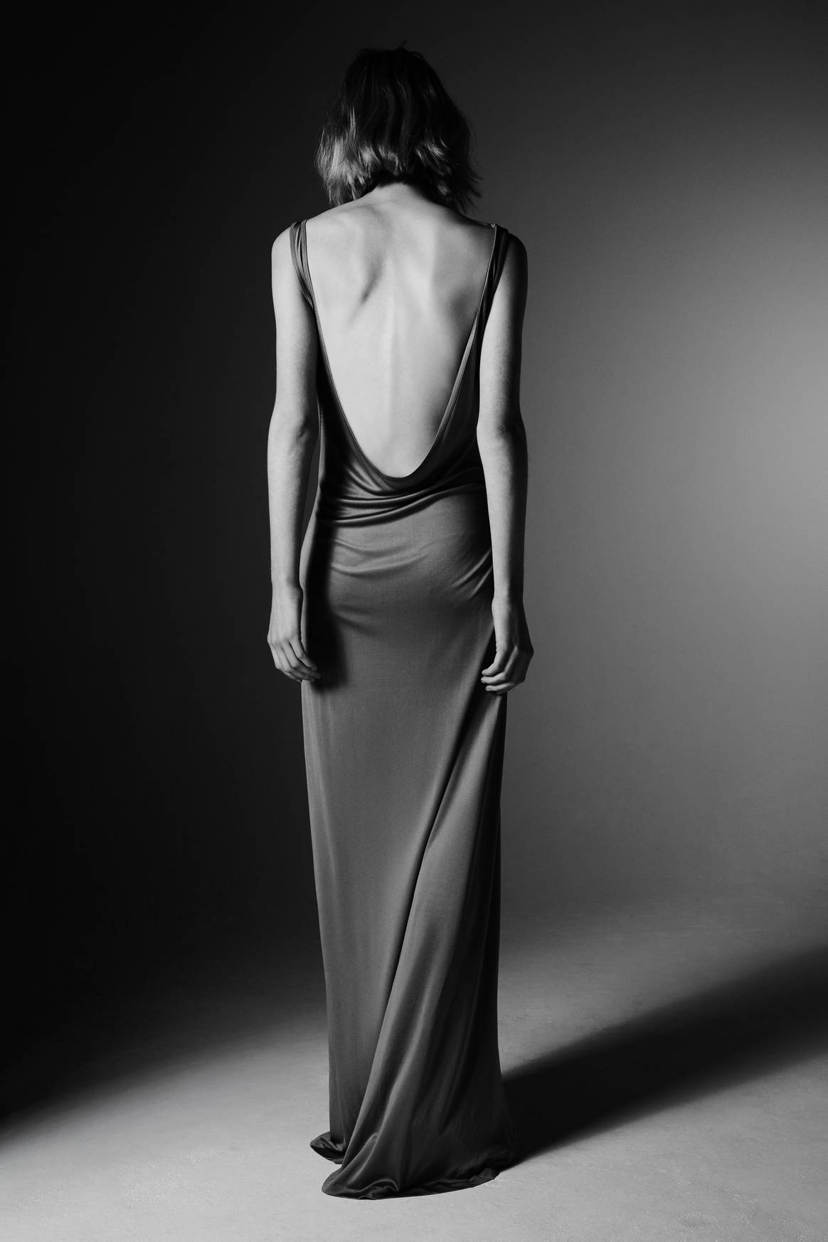 Nightswimming LDP Gown in Obsidian.