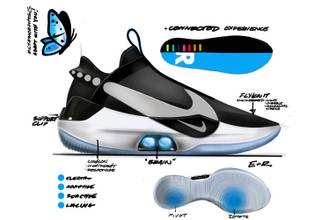 Nike unveils next-generation self-lacing basketball shoes