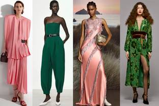Farbtrends für Pre-Fall 2025: Von „Wicked“ inspirierte Pink- und Grüntöne