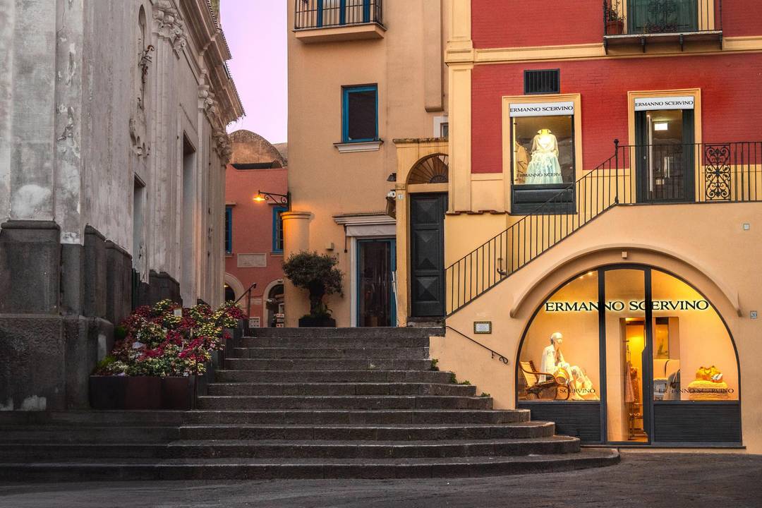 Il negozio di Capri di Ermanno Scervino