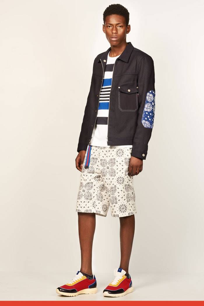 Tommy Hilfiger brings plenty of color and 70s inspiration to men's wear